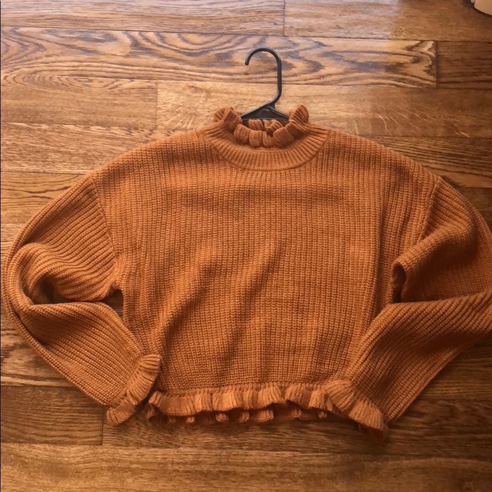 Cropped Autumn Sweater.
